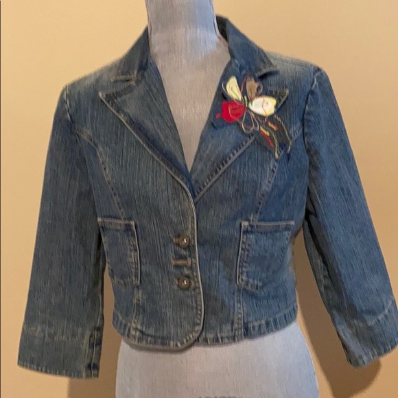 Dkny Jackets & Blazers - DKNY JEANS Cropped blazer